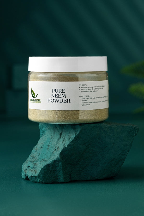 Pure Neem Powder – Anti-Acne & Detoxifying