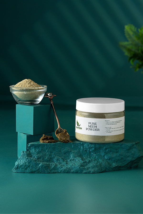 Pure Neem Powder – Anti-Acne & Detoxifying