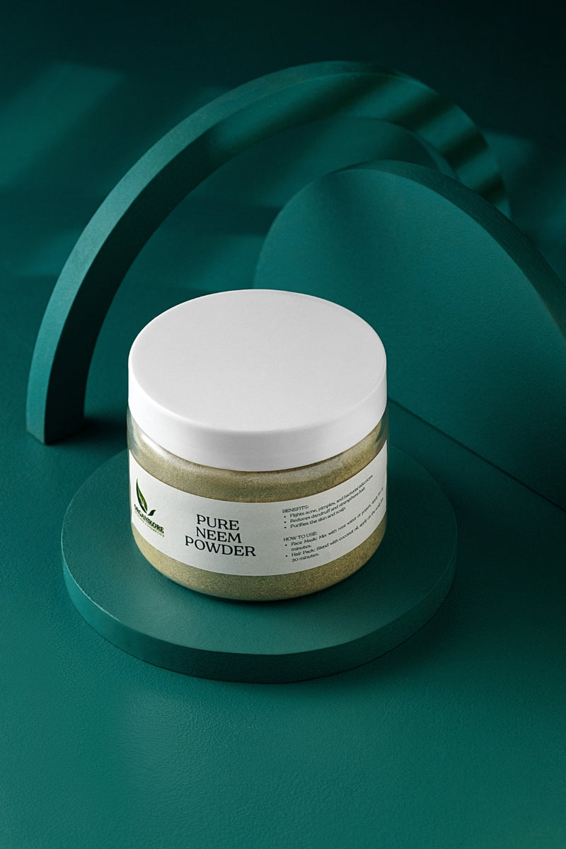 Pure Neem Powder – Anti-Acne & Detoxifying