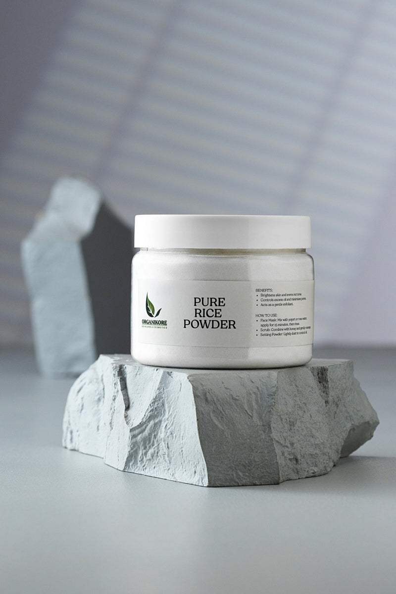 Pure Rice Powder – Gentle Exfoliation & Skin Brightening
