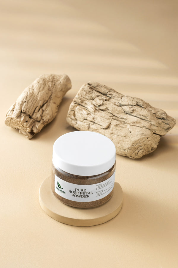 Pure Rose Petal Powder – Soothing & Glow-Enhancing