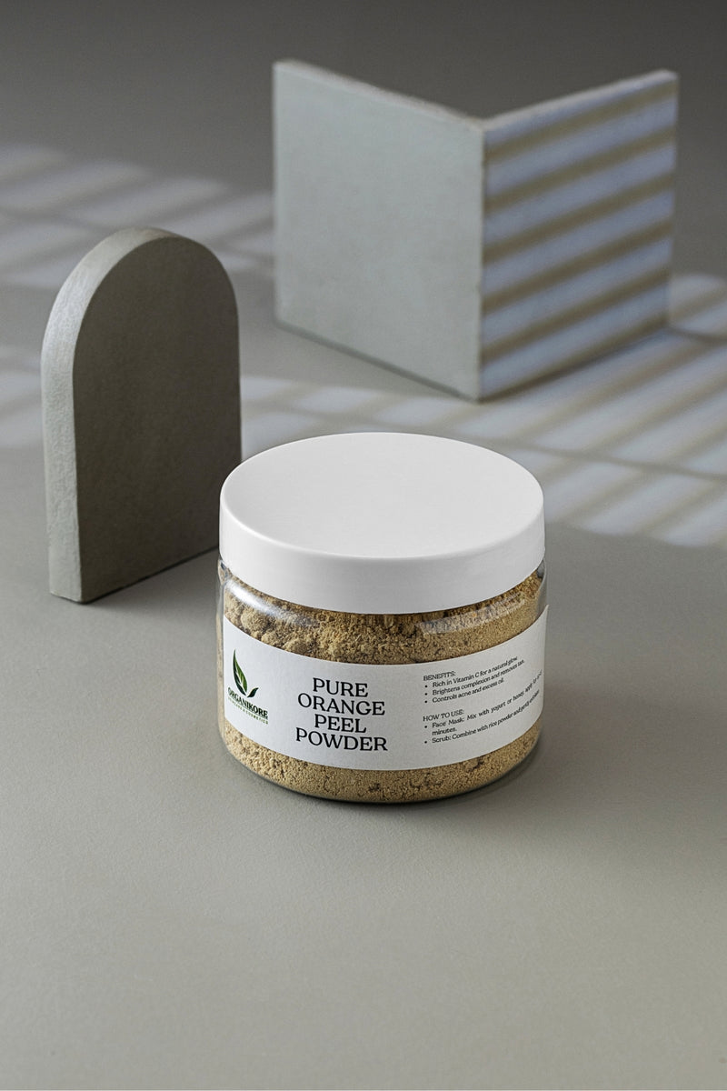 Pure Orange Peel Powder – Brightening & Clarifying